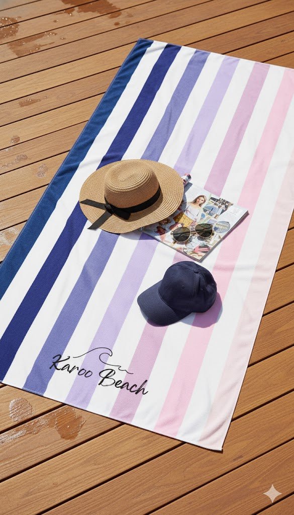 Microfibre Beach Towels - Karoo Earth