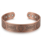 Bio Magnetic Tree of Life Pure Copper Bracelet