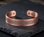 Celtic Pattern Bio Magnetic Pure Copper Bracelet