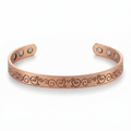 Ladies Vine engraved Pure Copper Bracelet