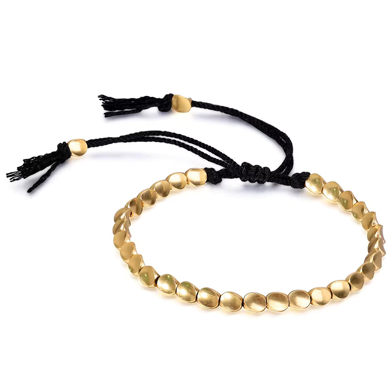 Tibetan Buddhist Copper Beads Bracelet