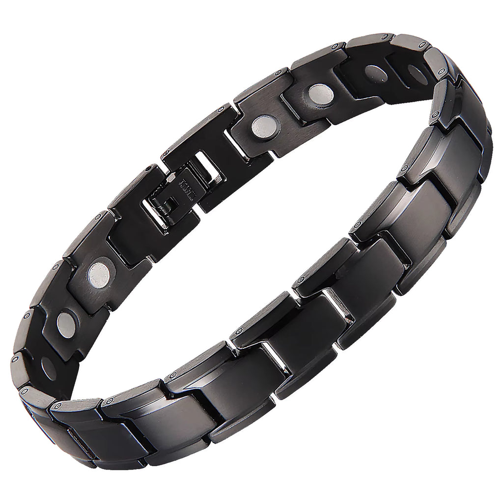 Titanium Steel Link Magnetic Bracelet