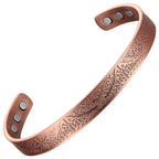 Tree of Life Slimline Pure Copper Bracelet