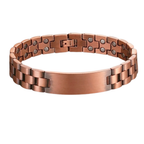 Customisable Inter-Linked Pure Copper Magnetic Bracelet