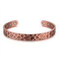 Antique Hammered Copper Bracelet - Karoo Earth