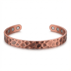 Antique Hammered Copper Bracelet - Karoo Earth