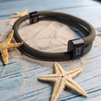 Army Green Karoo Earth Rope Adjustable Paracord Bracelet - Karoo Earth