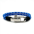 Azure Blue Double Rope Shackle Bracelet - Karoo Earth