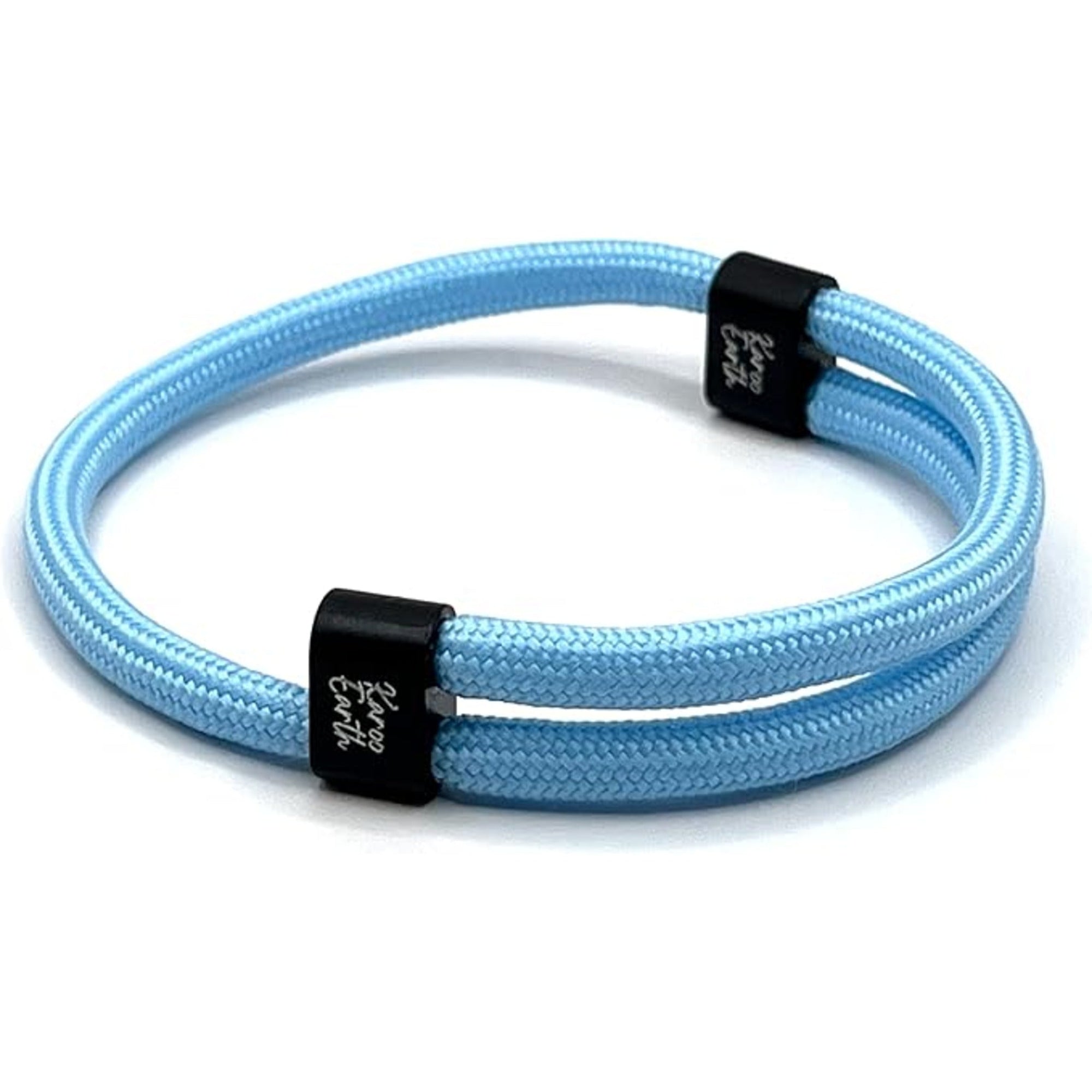 Baby Blue Karoo Earth Rope Adjustable Paracord Bracelet - Karoo Earth