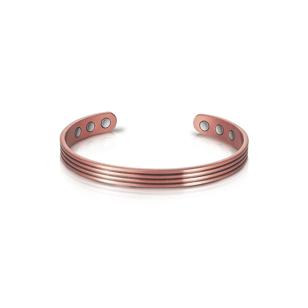 Bio Magnetic Banded Pure Copper Bracelet - Karoo Earth
