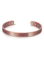 Bio Magnetic Banded Pure Copper Bracelet - Karoo Earth