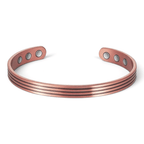Bio Magnetic Banded Pure Copper Bracelet - Karoo Earth