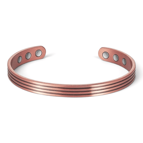 Bio Magnetic Banded Pure Copper Bracelet - Karoo Earth