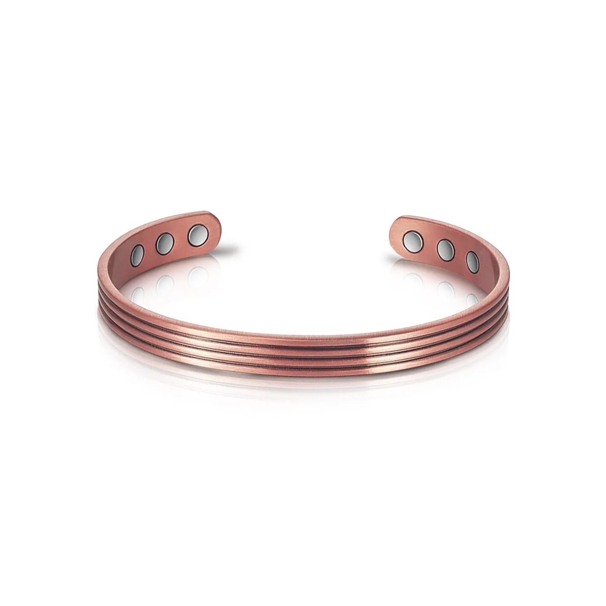 Bio Magnetic Banded Pure Copper Bracelet - Karoo Earth