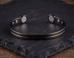 Bio Magnetic Black Electroplated Copper Bracelet - Karoo Earth