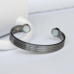 Bio Magnetic Black Electroplated Copper Bracelet - Karoo Earth