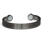 Bio Magnetic Black Electroplated Copper Bracelet - Karoo Earth