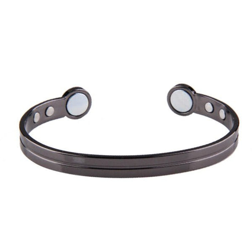 Bio Magnetic Black Electroplated Copper Bracelet - Karoo Earth