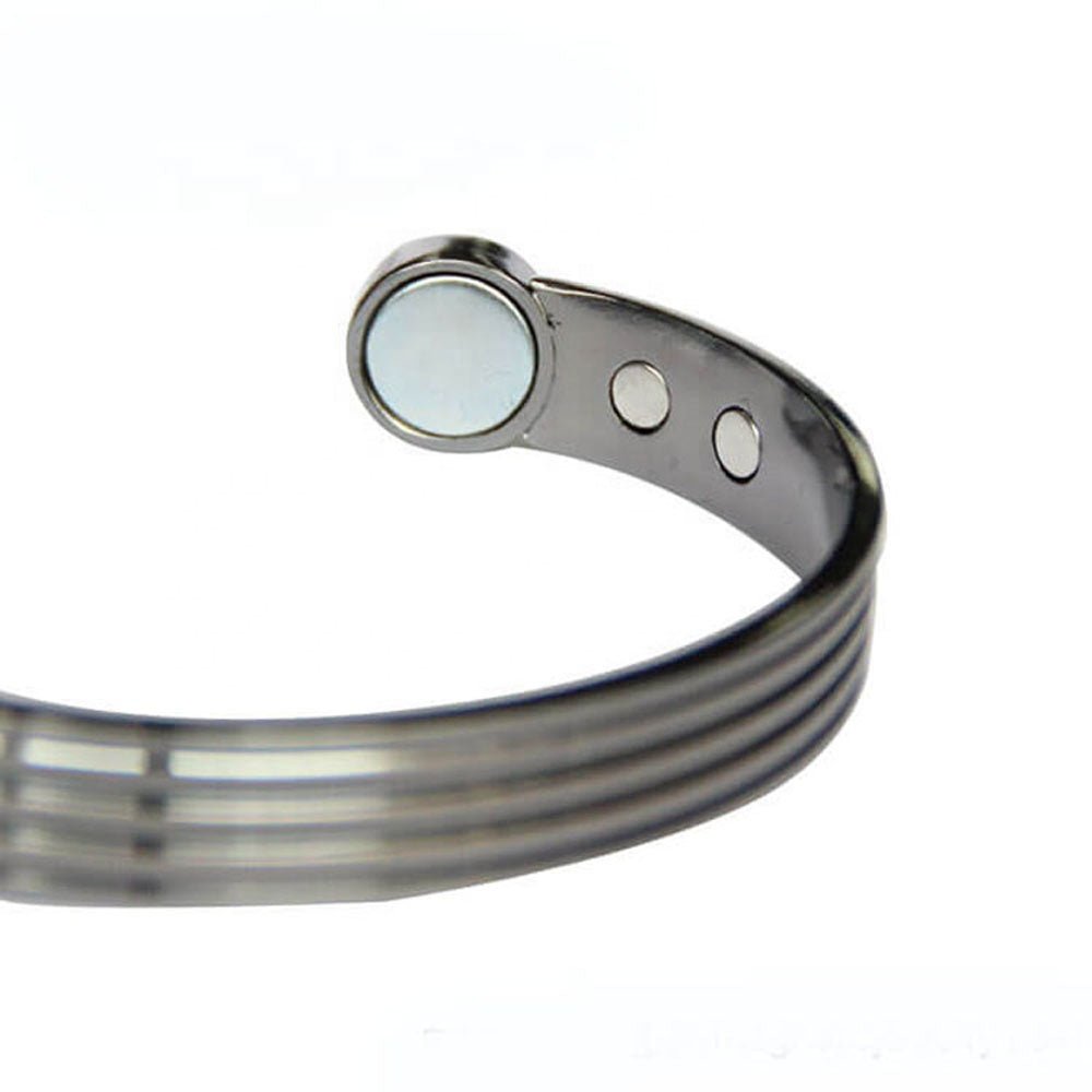 Bio Magnetic Black Plated Copper Therapy Bracelet - Karoo Earth