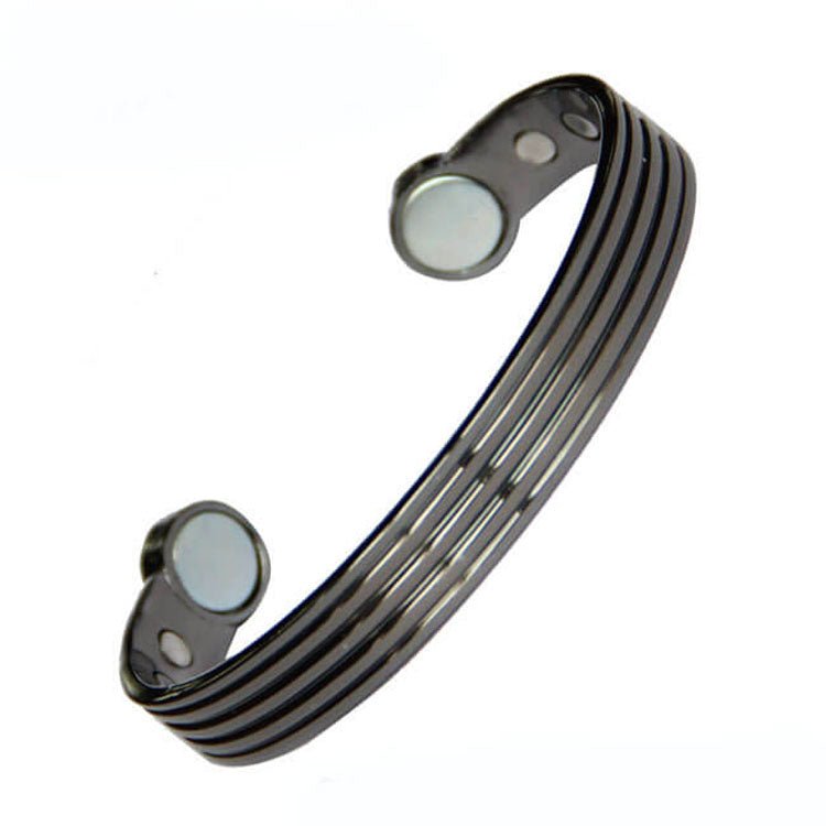 Bio Magnetic Black Plated Copper Therapy Bracelet - Karoo Earth