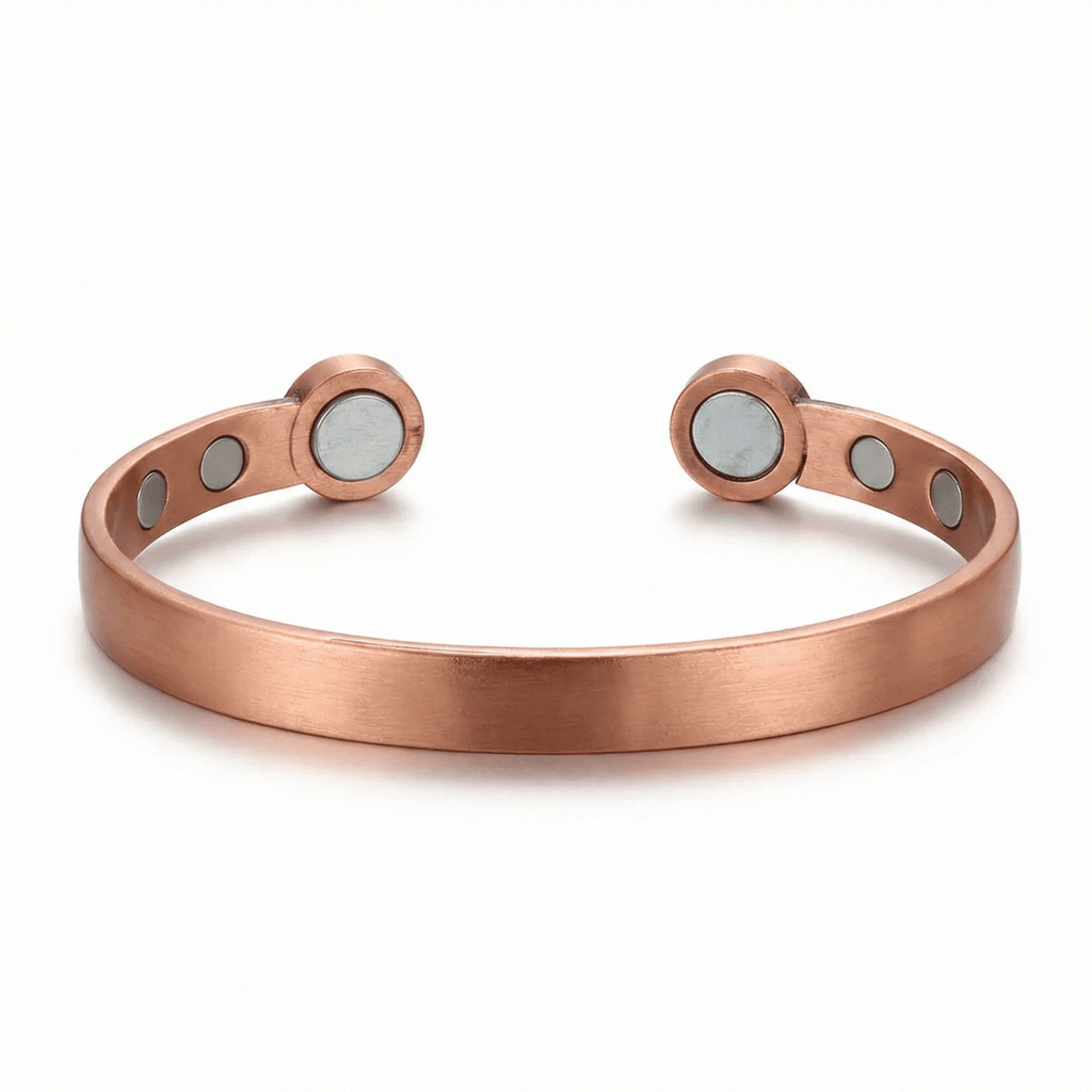 Bio Magnetic Brushed Copper Therapy Bracelet - Karoo Earth