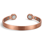 Bio Magnetic Brushed Pure Copper Bracelet - Karoo Earth