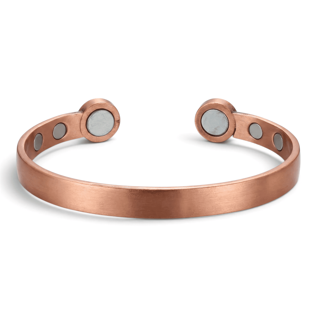 Bio Magnetic Brushed Pure Copper Bracelet - Karoo Earth