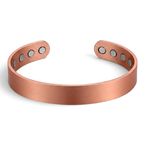 Bio Magnetic Brushed Pure Copper Bracelet - Karoo Earth