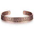 Bio Magnetic Butterfly Design Pure Copper Bracelet - Karoo Earth