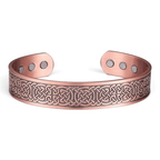 Bio Magnetic Celtic Pattern Pure Copper Bracelet - Karoo Earth