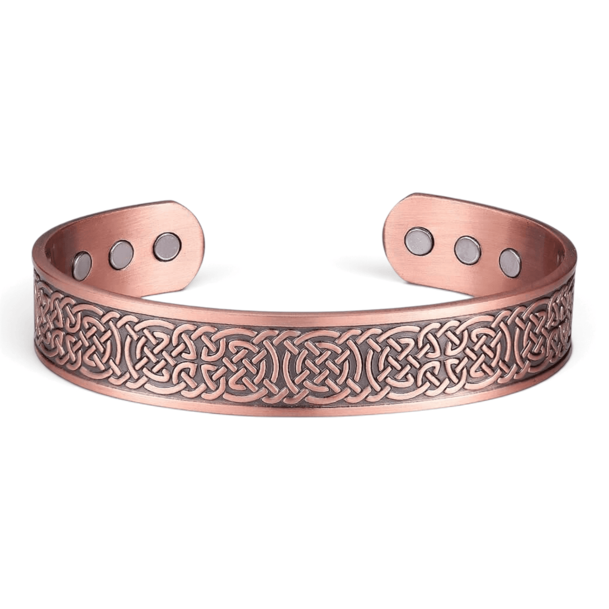 Bio Magnetic Celtic Pattern Pure Copper Bracelet - Karoo Earth