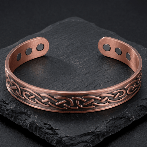 Bio Magnetic Celtic Pure Copper Bracelet - Karoo Earth