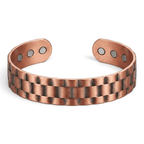 Bio Magnetic Checkered Pure Copper Bracelet - Karoo Earth