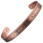 Bio Magnetic Cross Pure Copper Bracelet - Karoo Earth