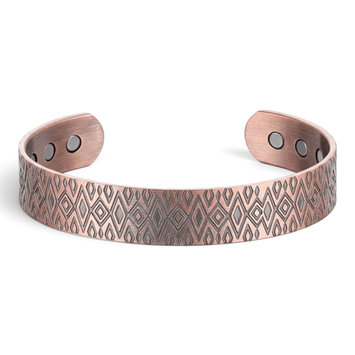 Bio Magnetic Diamond Pure Copper Bracelet - Karoo Earth