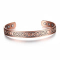 Bio Magnetic Double Heart Ladies Pure Copper Bracelet - Karoo Earth