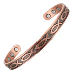 Bio Magnetic Fish Pure Copper Bracelet - Karoo Earth
