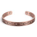 Bio Magnetic Fish Pure Copper Bracelet - Karoo Earth