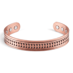 Bio Magnetic Geometric Track Pure Copper Bracelet - Karoo Earth