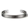 Bio Magnetic Grey Cross Pure Copper Bracelet - Karoo Earth