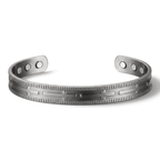 Bio Magnetic Grey Cross Pure Copper Bracelet - Karoo Earth