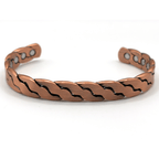 Bio Magnetic Inter-Link Pure Copper Bracelet - Karoo Earth