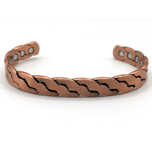 Bio Magnetic Inter-Link Pure Copper Bracelet - Karoo Earth