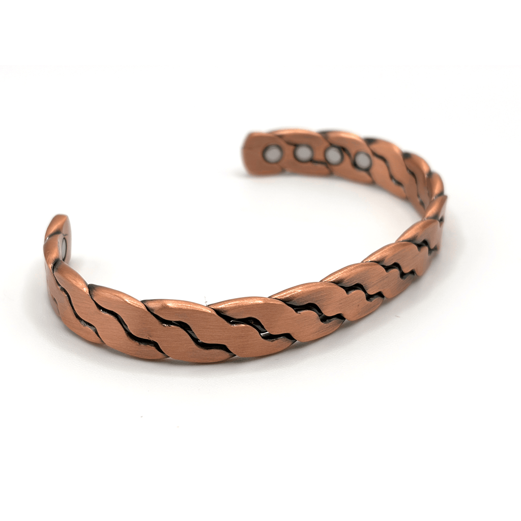 Bio Magnetic Inter-Link Pure Copper Bracelet - Karoo Earth