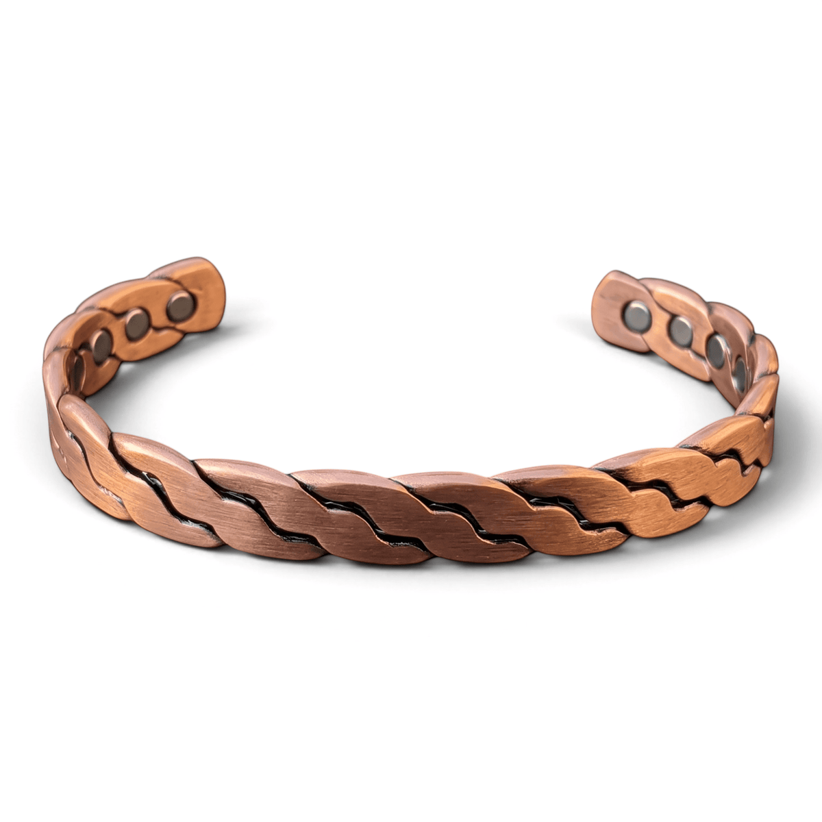 Bio Magnetic Inter-Link Pure Copper Bracelet - Karoo Earth
