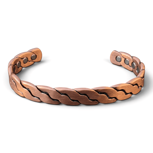 Bio Magnetic Inter-Link Pure Copper Bracelet - Karoo Earth
