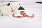 Bio Magnetic Lizard Skin Pure Copper Bracelet - Karoo Earth