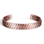 Bio Magnetic Lizard Skin Pure Copper Bracelet - Karoo Earth