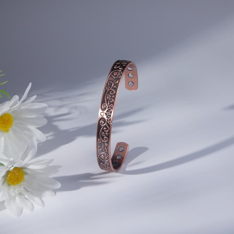 Bio Magnetic Love Tree Ladies Pure Copper Bracelet - Karoo Earth