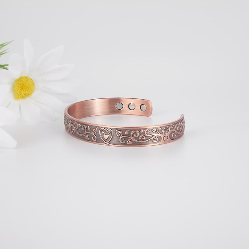 Bio Magnetic Love Tree Ladies Pure Copper Bracelet - Karoo Earth